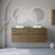 Meuble de salle de bains avec plan de toilette en bois Palilleria Horizontal Alpes 9 Bruntec principal 0