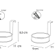 Hairdryer holder 501 Bruntec croquis 2