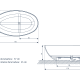 Baignoire autoportante Tay de Baños 10 croquis 6