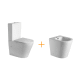 Pack mat toilette + réservoir de chasse + bidet Lisboa Bruntec principal 0