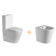 Pack toilette + réservoir + bidet Lisboa Bruntec principal 1