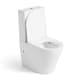 Pack toilette + réservoir + bidet Lisboa Bruntec détail 4