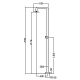 Imex Oregon Robinet de douche extérieur croquis 6