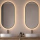 Portia Bruntec Miroir de salle de bain avec éclairage LED principal 0