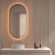 Portia Bruntec Miroir de salle de bain avec éclairage LED principal 3