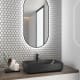 Portia Bruntec Miroir de salle de bain avec éclairage LED principal 1