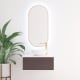 Portia Bruntec Miroir de salle de bain avec éclairage LED principal 3