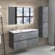 Ensemble de meubles de salle de bains Roma Bruntec principal 4