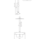 Set de douche Moscú Imex croquis 6