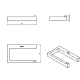 Porte-rouleau de toilette The Grid Cosmic croquis 8