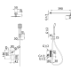 Imex Pisa set de douche encastré croquis 13