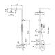 Firenze Imex set de douche croquis 9