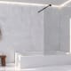 Pare-baignoire Alhena Bruntec principal 2