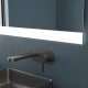 Miroir de salle de bains avec éclairage LED Feroe Eurobath détail 1