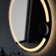 Miroir de salle de bains avec éclairage LED Mill Eurobath détail 1