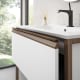 Meuble de salle de bains avec plan HDF Compatech Icon Visobath détail 6
