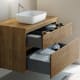 Meubles de salle de bain modernes en bois massif Alpes 1 Bruntec détail 2