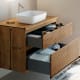 Meubles de salle de bain modernes en bois massif Alpes 1 Bruntec croquis 4