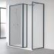Paroi de douche nordique (FN-2131) Profiltek option 9