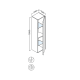Coycama Oslo colonne de bain croquis 9