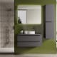 Coycama Landes meuble de salle de bain en bois avec plan de toilette en bois principal 1