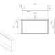 Pacific Medimex Salle de bain Hornacina croquis 7