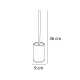 Porte-brosse de salle de bain 401 Mediterránea de baño croquis 2