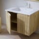 Ensemble de meubles de salle de bains en bois massif Bruntec Alpes 14 détail 3