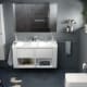Porte-serviettes de bain Square Duo Cosmic environnement 4