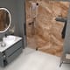 Receveurs de douche en résine décorés avec Stone 3D Bruntec Marble environnement 3