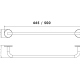 Porte-serviettes de salle de bains Pure Medimex croquis 9