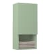 Colonne de salle de bain Lia Bruntec avec 1 porte et étagère principal 4