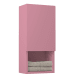 Colonne de salle de bain Lia Bruntec avec 1 porte et étagère principal 9