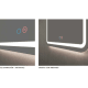 Miroir de salle de bain avec éclairage LED Grecia Ledimex détail 6