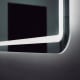 Miroir de salle de bain avec éclairage LED Grecia Ledimex détail 5
