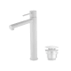 Milos Imex robinet de lavabo à bec haut + pack de bondes click-clack principal 1