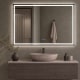 Miroir de salle de bains avec l'éclairage LED Orion Bruntec principal 0