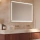 Luna miroir de salle de bain avec éclairage LED gris Viena Ledimex principal 1