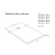 Receveur de douche en résine Design Basic Bruntec croquis 3