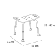 Tabouret de bain Bruntec 108 croquis 1