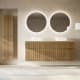 Meubles de salle de bains en bois massif rainuré Alpes 9 Bruntec principal 0