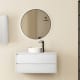 Bruntec Boston Nordic meuble de salle de bain en bois avec plan de toilette principal 5