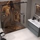 Receveurs de douche en résine décorés Design 3D Bois 2 Bruntec environnement 2