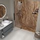 Receveurs de douche en résine décorés Design 3D Bois 2 Bruntec environnement 1
