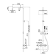 Set de douche Toscana Imex croquis 10