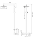 Ensemble de douche Vigo Imex croquis 13