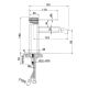 Firenze Imex robinetterie de bidet croquis 8