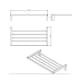 Porte-serviettes de bain Bath Life by Cosmic croquis 5