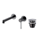 Robinet de lavabo encastré Line + bonde click-clack Pack principal 6