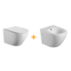 Pack WC suspendu + bidet Lisboa Bruntec principal 0
